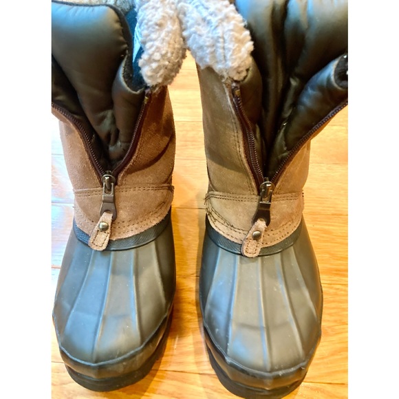 G.H.Bass Winter Zip up Sturdy Boots 8M Excellent Condition - Picture 9 of 14